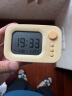 得力（deli）潮萌电视小闹钟 倒计时器卡通智能电子钟 学生专用  黄色LE104  实拍图