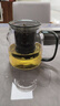 美斯尼 茶壶玻璃泡茶壶 加厚耐热玻璃泡茶器创意墨色玻璃功夫茶具 墨色壶 560mL 实拍图