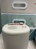 加湿器双喷无线家用静音便携办公室桌面迷你空气净化器学生宿舍补水孕妇婴儿卧室空调房保湿大雾 充电款【米色】三档调节/双喷大喷雾/负离子加湿 实拍图