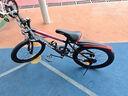 百士盾儿童自行车山地单车6-16岁以上学生减震双碟刹越野中小男女孩赛车 旗舰版单速【辐条轮】黑红色 20寸丨适身高125-145丨 实拍图