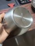 美厨（MAXCOOK）全304不锈钢碗 带盖汤碗双层隔热内外304不锈钢餐具11cm MCWA4084 实拍图