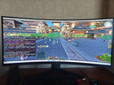 HKC 34英寸21:9带鱼屏WQHD准4K超清180Hz高刷1ms曲面1000R游戏电竞HDR400升降旋转显示器 猎鹰CG343U 实拍图