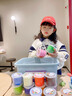 小小亲超轻粘土36色橡皮泥幼儿园手工diy无毒儿童彩泥轻黏土食品级玩具 【12色彩盒版】50克×12大罐装 【送教程书+全套模具+工具】 晒单实拍图