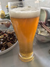 京东京造 啤酒杯 扎啤玻璃杯高端精酿北欧风酒杯收腰杯子415ml 两只装 实拍图