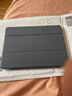 ESCASE iPad9/8/7保护套通用2020/2019款透明带笔槽10.2/10.5英寸苹果平板电脑全包防弯防摔保护壳高级灰 实拍图