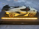 活石车模型合金仿真高档阿波罗汽车模型跑车仿限量版手办男生圣诞礼物 【赛道版】阿波罗IE+皮质灯光罩 男生生日礼物1:24太阳神阿波罗模型 实拍图