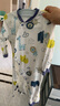 欢喜小熊新生儿连体衣2件装男宝宝春季纯棉哈衣春秋爬爬服婴儿衣服 实拍图