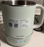 北鼎（Buydeem）多功能便携式烧水壶 电热水壶不锈钢恒温小容量办公室烧水杯TK65迷你旅行水壶 浅杉绿【国家补贴】 实拍图