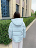 波司登25新款羽绒服90绒女款连帽保暖防风短款厚外套B250245112XS 净水蓝|5981-欧若风 S 160/84A 100斤-110斤 实拍图