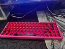 臻火电竞 雾透键帽 正刻侧刻雾面透光透明 适用wooting小蜜蜂美加狮磁轴机械键帽 60/65/68/75/108配列 粉透键帽 (正刻)-94键 实拍图