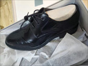 森达父亲礼物皮鞋男自营真皮牛皮上班商务正装男结婚鞋 布洛克黑 40 实拍图