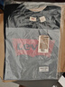 Levi's李维斯情侣美式宽松印花时尚简约舒适潮流纯棉圆领短袖T恤 藏青色 002A0-0002 S 实拍图