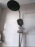 JROR【德国】增压淋浴花洒喷头超强高压家用浴室卫生间洗澡莲蓬头全套 方形增压单花洒【枪灰色】 三档模式丨大水量享酒店式沐浴 实拍图