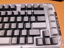 罗技（Logitech）ALTO KEYS K75M 琥珀系列 AI客制化无线机械键盘 热插拔大理石轴 黑色 实拍图