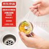 京东京造 水槽过滤网 一次性厨房水池地漏下水道漏网 松紧束口【500只】 实拍图