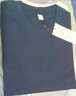 长袖t恤男纯棉秋冬内搭圆领秋衣纯色印花休闲基础打底衫 铁灰【平口袖】 L 120-140斤 实拍图