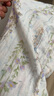 婧麒（JOYNCLEON）月子服春夏竹棉薄孕妇睡衣产后哺乳待产胸垫家居服 蓝L Jyz157092 实拍图