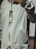 京东京造【面部全防晒】UPF300+防晒衣原纱防晒服透气外套夏季男茉绿色2XL 实拍图