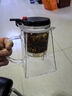 八千行泡茶壶飘逸杯茶水分离玻璃茶具懒人喝茶过滤办公室家用冲沏茶神器 实拍图