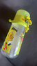 babycare儿童水杯夏季吸管杯学饮杯免拧户外运动直饮幼儿园上学水壶-青色 实拍图