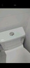 松鲸 卫浴家用马桶坐便器大冲力超漩虹吸式静音连体座便器小户型马桶 家用型【超漩虹吸】+轻音盖板 实拍图