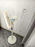 美的（Midea）【幸运草安睡风扇SE】直流变频轻音家用立式遥控电风扇柔风落地扇台式桌面大风量一级能效轻羽扇 实拍图