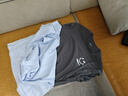 回力短袖男夏季t恤男纯棉透气打底衫圆领吸汗上衣潮流休闲男装灰色L 实拍图