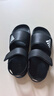阿迪达斯（adidas）儿童凉鞋夏季男女大小童沙滩鞋 GW0344黑 4/36码/225mm  实拍图