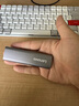 联想（Lenovo）1TB 移动硬盘固态(PSSD) ZX1 Type-c USB3.1双接口 读速560MB/s 手机直连 电脑 灰色 实拍图