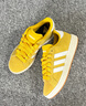 adidas「面包鞋」GRAND COURT BASE 00s休闲低帮板鞋男女阿迪达斯   银灰黄/白色/树脂黄   41 实拍图