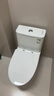 九牧（JOMOO）11173-2-1/41KB-3大力神普通马桶家用虹吸抗菌节水坐便器400坑距 实拍图