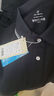 网易严选5A抑菌冰丝冰感polo衫轻商务衫短袖男士高端吸汗透七夕送男友老公 A款凉感抑菌-质感黑 3XL 实拍图