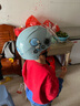 Andes HELMET小孩儿童3c头盔电动车头盔可爱卡通女童夏季防雨女安全帽四季通用 单车龙【3C认证】送耳朵透明中镜 均码 实拍图