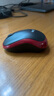 罗技（Logitech）M185鼠标 无线鼠标 办公鼠标 对称鼠标 黑色红边 带无线2.4G接收器 实拍图
