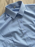 中国建筑免烫竹纤维蓝色长短袖衬衫中建五局八局工作服男女工作服 蓝色 女短袖 2XL 实拍图