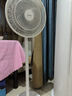 美的（Midea）【品质推荐】七叶轻音柔风电风扇/家用省电落地扇/台式电扇/广角摇头节能宿舍小型风扇 SAE35CA 实拍图