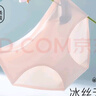 南极人4条内裤女纯棉档冰丝无痕内裤隐形裸感三角少女生短裤头L 实拍图