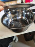 【带盖】特厚不锈钢盆套装家用打蛋和面烘焙盆加厚汤盆洗菜盆油盆 特厚猪油盆【26cm】带防尘盖 实拍图
