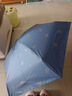 子木雅居日本七折太阳伞女防晒紫外线小巧便携遮阳口袋晴雨伞两用迷你卡片 七折-晨雾蓝【当天速发】 实拍图