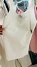 猫人莫代尔冰丝女士吊带背心女带胸垫免穿文胸宽肩带女内衣打底白色M 实拍图