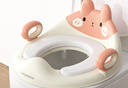 世纪宝贝（babyhood）儿童坐便垫马桶辅助器马桶圈宝宝马桶盖坐垫圈小孩如厕训练神器 【1-7岁】PVC软垫 果粉色 实拍图
