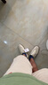 Onitsuka Tiger鬼塚虎德训懒人鞋男女 春夏懒人运动休闲鞋TOKUTEN SLIP-ON 米白色 41.5 实拍图