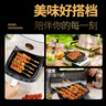 上鲜 炭烤鸡腿肉串 400g 熟冻 烧鸟串烧烤串蘸酱炭烤串加热即食 实拍图
