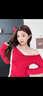 唯一（Winy）一克拉莫桑银项链女2025新款吊坠生日七夕情人节礼物送女朋友老婆 实拍图