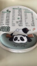 镭拓（Rantopad）TOTO 硅胶手腕托圆形护腕 办公快捷键 鼠标垫 跌倒熊青色 实拍图
