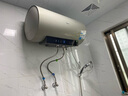 美的（Midea）国家补贴20%终身免换镁棒60升电热水器3300W变频省电一级能效节能安全水电分离F6033-JE6(HE) 实拍图