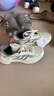 阿迪达斯（adidas）男女运动鞋轻便耐磨休闲老爹鞋透气缓震跑步鞋  白 38.5  实拍图