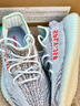 阿迪达斯三叶草Yeezy350椰子可燃冰礼物B37571 冰蓝 36 实拍图