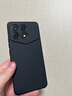 毕亚兹适用红米K70pro冠军版手机壳 小米Redmi k70Pro冠军版保护套 全包防摔液态磨砂软壳 JK646黑 实拍图