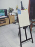 蒙玛特 画架画板画架美术生画板美术生4k写生素描画板画架支架式实木木制油画架绘画广告展示架 黑色+4K画板 实拍图